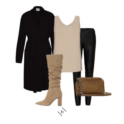 Wełniany kardigan w roli głównej