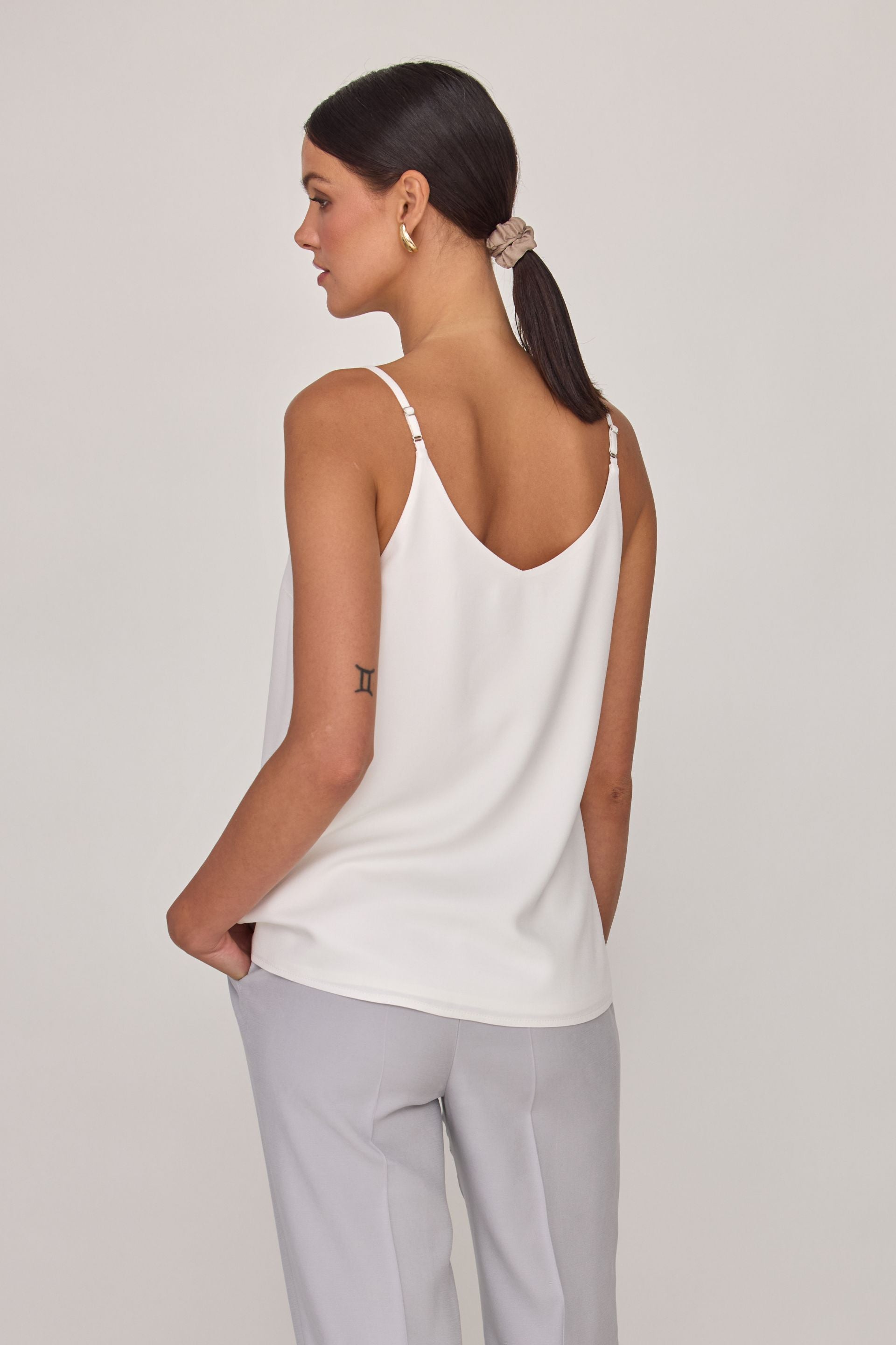 Spodnie z szeroką nogawką gołębi