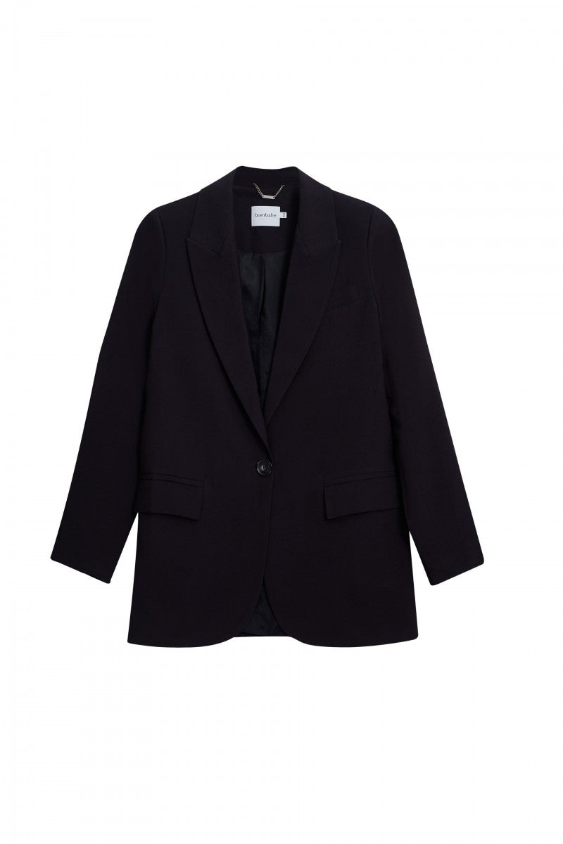 Oversized black jacket