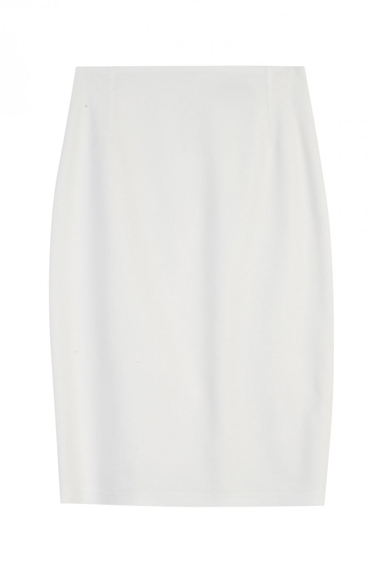 Navy blue pencil skirt