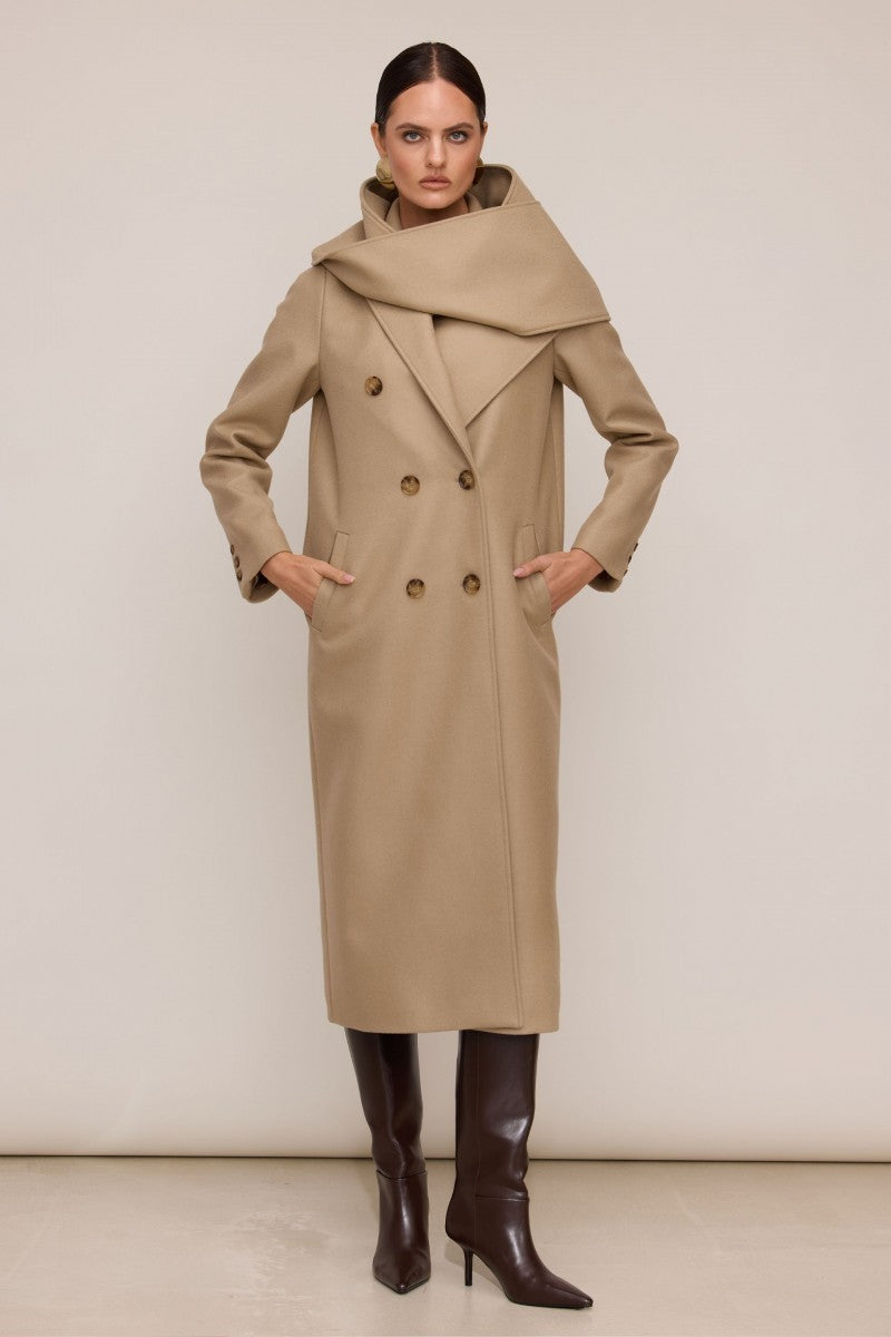 Szal z wełny merino