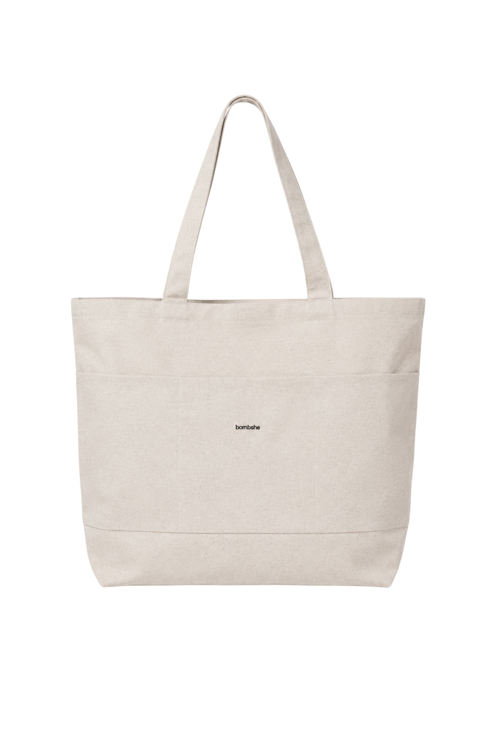 Torba typu shopper jasny beż - packshot