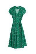 Sukienka wrap zielony