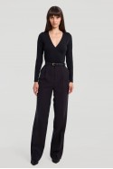 Wide leg trousers