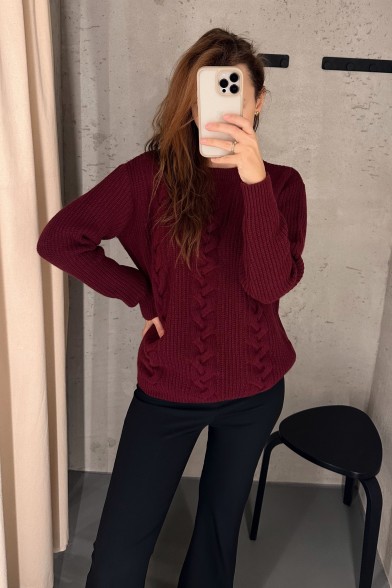 copy of Wool braid sweater