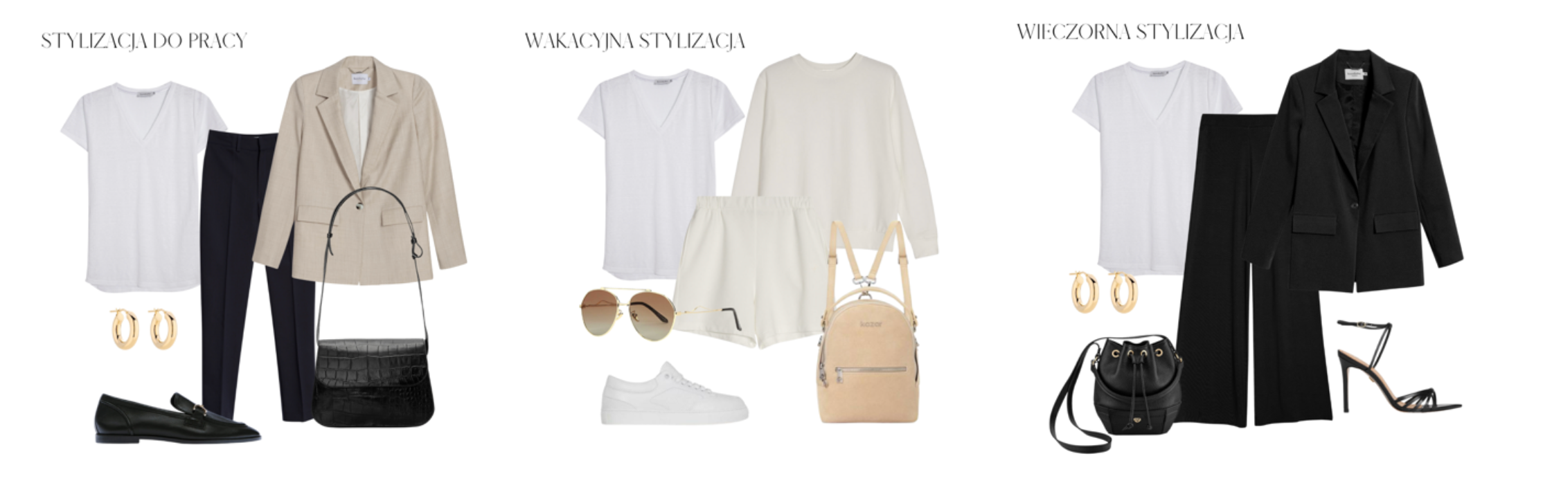 Uniwersalna szafa kapsułowa na wiosnę i lato – poznaj nasze stylizacje!