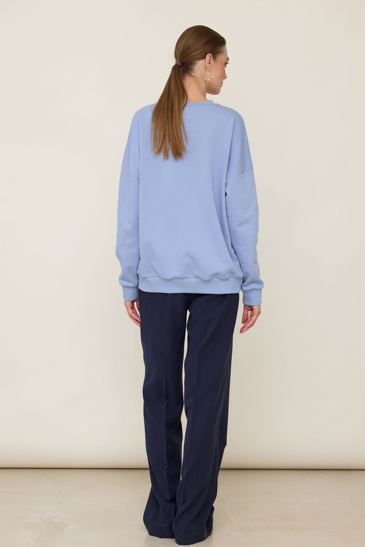 Bluza basic niebieski