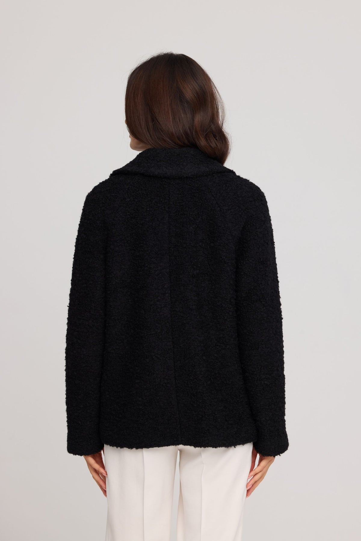 Brown lambskin jacket