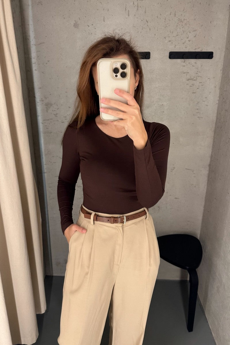 Body basic czekoladowe