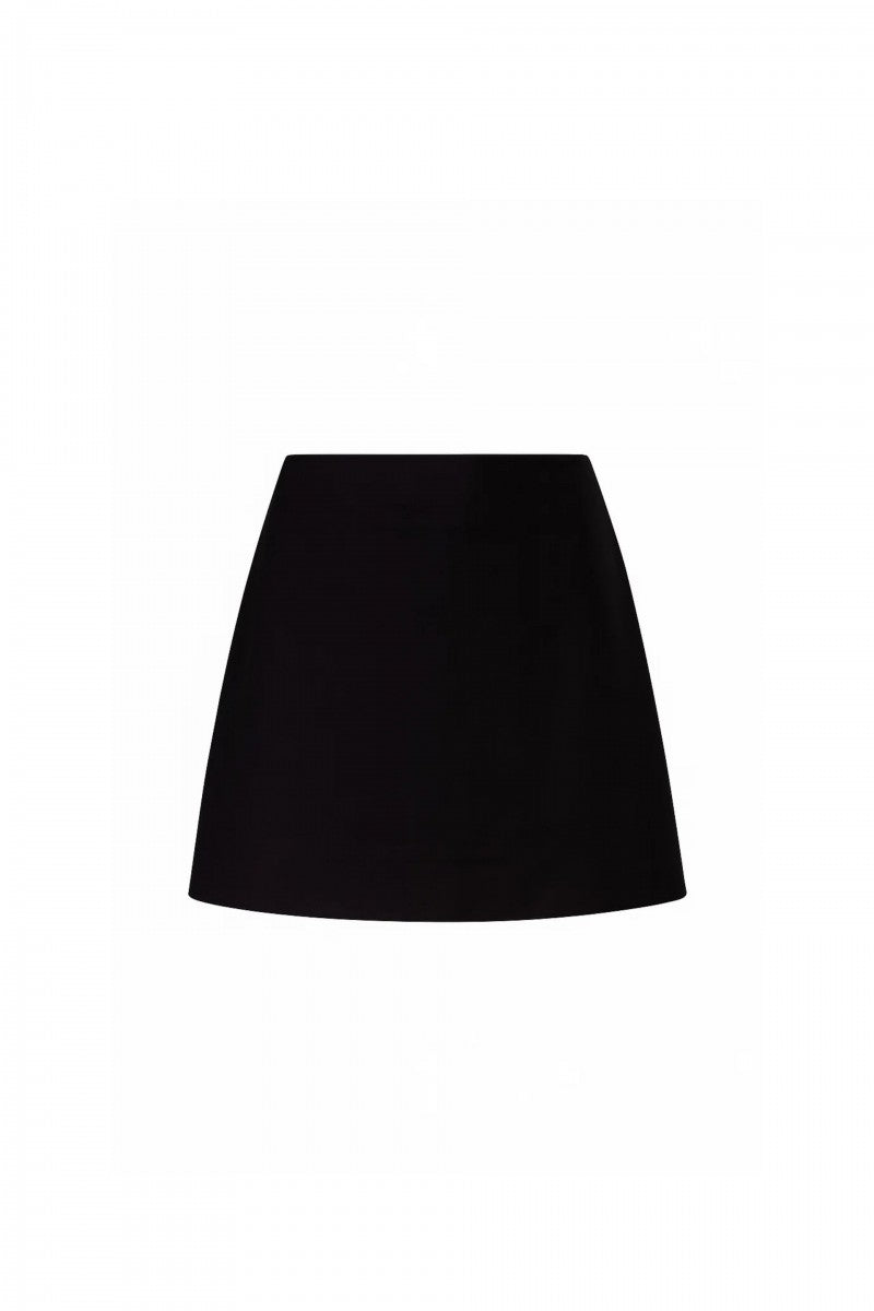 Classic wool skirt made of high-spin wool
