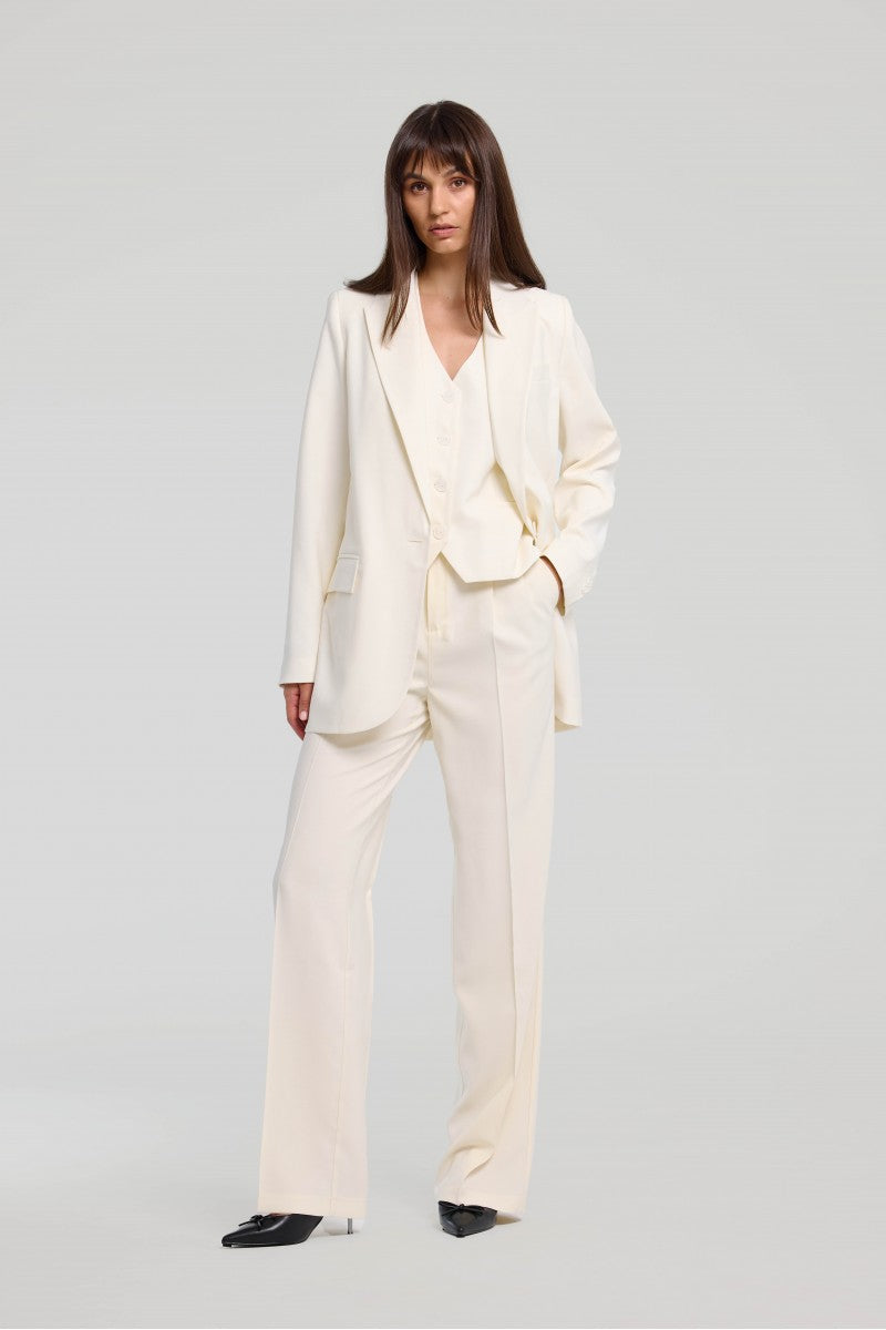 Cream oversize jacket