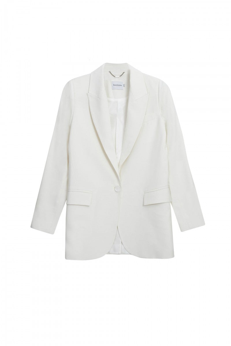 Cream oversize jacket