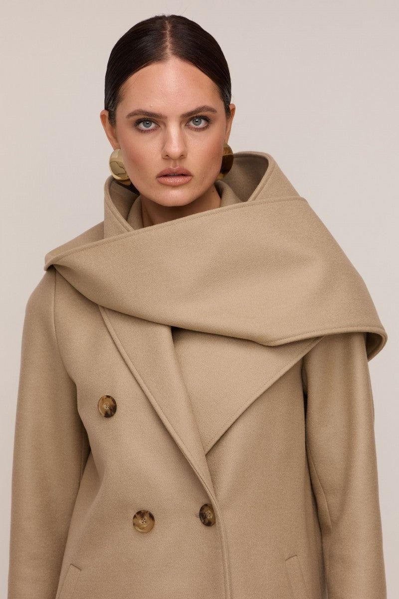 Szal z wełny merino