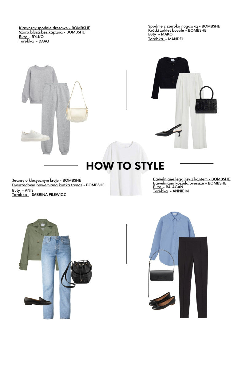 T-shirt basic o pudełkowym kroju biały